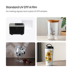 UV DTF Stickervel — Eigen Ontwerp | Waterdicht & Krasvast