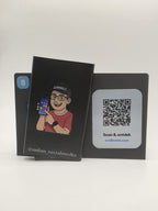 Gepersonaliseerde Pasjeshouder met Naam of Logo — RFID-beschermd | Cre8mate