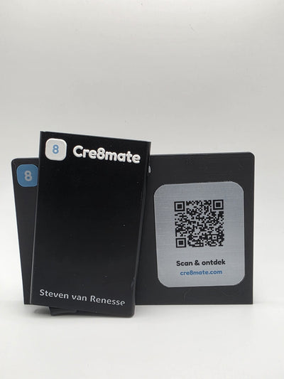 Gepersonaliseerde Pasjeshouder met Naam of Logo — RFID-beschermd | Cre8mate