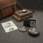 Gepersonaliseerde Stenen Onderzetters met Naam of Logo — UV-bedrukt | Cre8mate