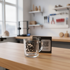 Gepersonaliseerd Theeglas met Naam of Tekst — UV-bedrukt | Cre8mate