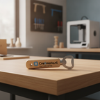 Houten Bieropener met Persoonlijke Gravure